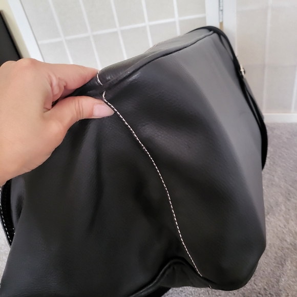 Victoria's Secret Black Leather Bag - Picture 8 of 11